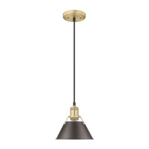 Orwell BCB 1-Light Mini Pendant in Brushed Champagne Bronze