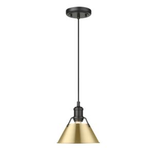 Orwell BLK 1-Light Mini Pendant in Matte Black