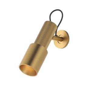 Handler 1-Light LED Spot Light in Natural Aged Brass