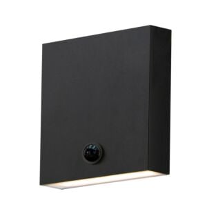 Brik 2-Light LED Outdoor Wall Sconce in Black