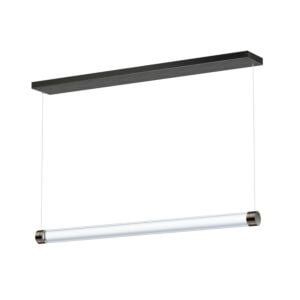 Vanish 1-Light LED Linear Pendant in Gunmetal