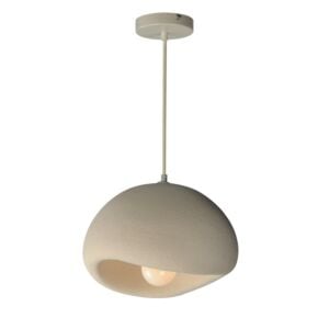 Moeraki 1-Light LED Pendant in Oyster