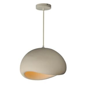 Moeraki 1-Light LED Pendant in Oyster