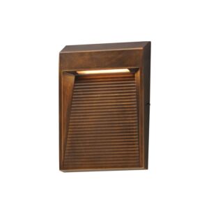 Steppes 1-Light LED Outdoor Wall Sconce in Antique Bronze