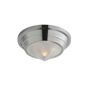 Hargreaves 1-Light Flush Mount in Polished Nickel