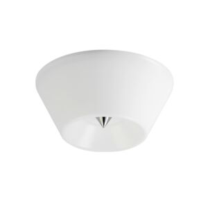 Tack 1-Light LED Flush Mount in Polished Chrome