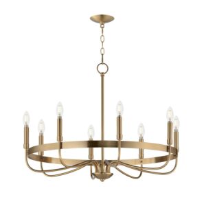 Frankie 8-Light Chandelier in Heritage