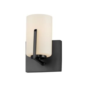 Dart 1-Light Wall Sconce in Black