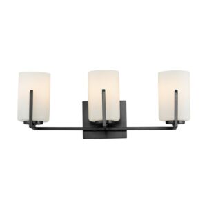 Dart 3-Light Bathroom Vanity Light in Black