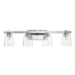 Cubos 4-Light Bathroom Vanity Light in Polished Chrome