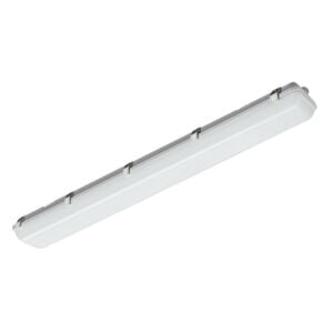 Vaportight 1-Light LED Flush Mount in White