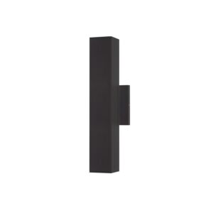 Culvert 2-Light LED Outdoor Wall Sconce in Architectural Bronze