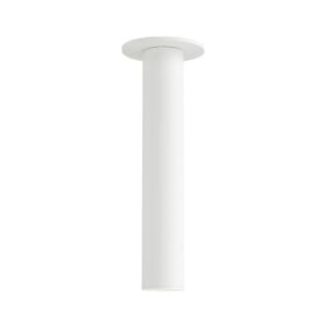 Calibro 1-Light LED Outdoor Flush Mount in White