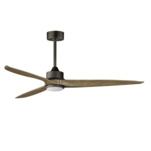 Woodwind 1-Light 72" Hanging Ceiling Fan in Charcoal Bronze