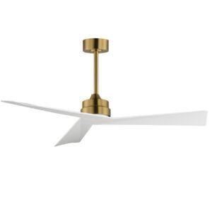 Vortex 52" Hanging Ceiling Fan in Natural Aged Brass