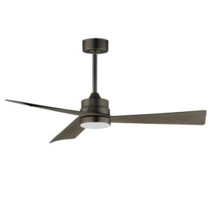 Vortex 1-Light 52" Hanging Ceiling Fan in Dark Satin Nickel