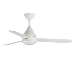 Selene 1-Light 52" Hanging Ceiling Fan in White