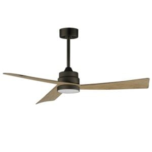 Vortex 1-Light 52" Hanging Ceiling Fan in Charcoal Bronze