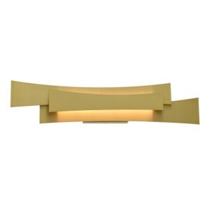 Candora LED Bathroom Vanity Light in Brass