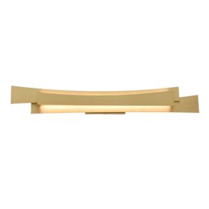 Candora LED Bathroom Vanity Light in Brass