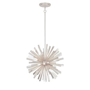 Confluence 12-Light Pendant in Piastra White