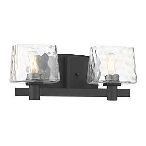 Drysdale 2-Light Bathroom Vanity Light in Coal