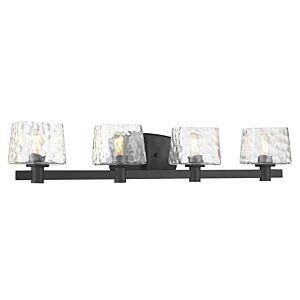 Drysdale 4-Light Bathroom Vanity Light in Coal