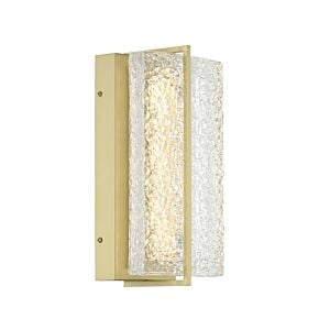 Sevryn 1-Light LED Wall Sconce in Soft Brass