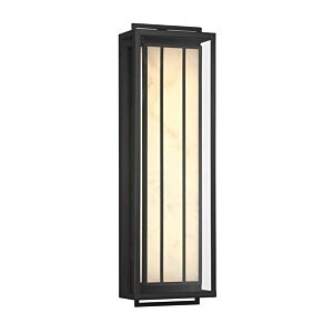 Eastly 1-Light LED Outdoor Wall Mount in Sand Coal