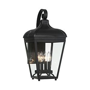 Marquee 4-Light Outdoor Wall Mount in Sand Coal