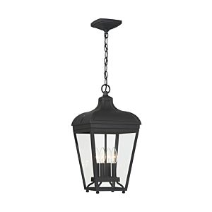 Marquee 4-Light Outdoor Pendant in Sand Coal