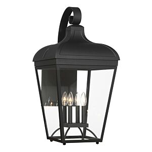 Marquee 4-Light Outdoor Wall Mount in Sand Coal