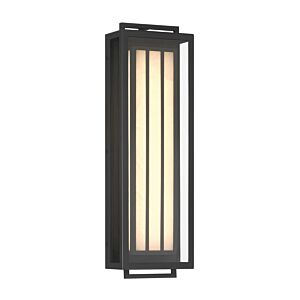 Eastly 1-Light LED Outdoor Wall Mount in Sand Coal