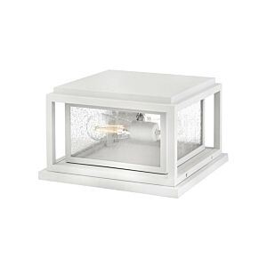 Republic 2-Light LED Pier Mount in Textured White