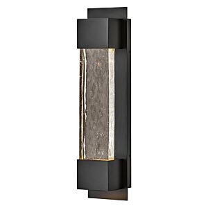 Rune LED Outdoor Wall Mount in Black