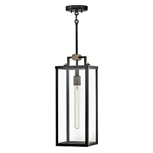 Catalina 1-Light LED Hanging Lantern in Black