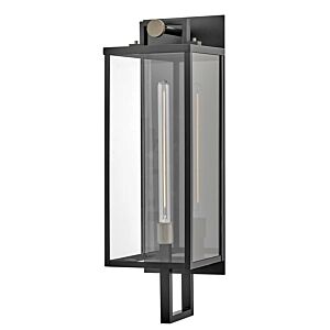 Catalina 1-Light LED Outdoor Wall Mount in Black