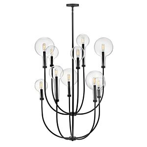 Alchemy 10-Light LED Chandelier in Black