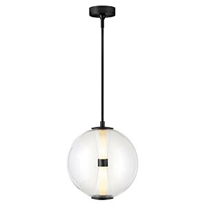 Elin LED Pendant in Black