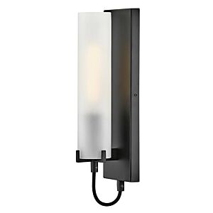 Ryden 1-Light LED Wall Sconce in Black