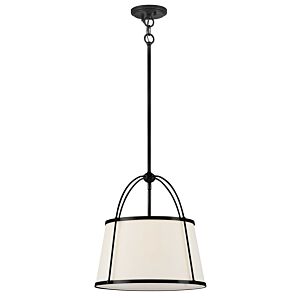 Clarke 1-Light LED Pendant in Black