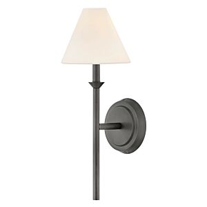 Greta 1-Light LED Wall Sconce in Blackened Brass