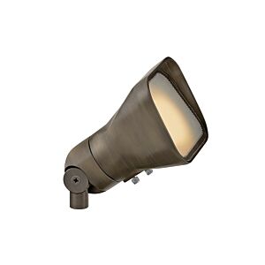 Hardy Island Accent Flood Light 1-Light Landscape Accent in Matte Bronze