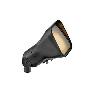 Accent Flood Light 1-Light Landscape Accent in Satin Black