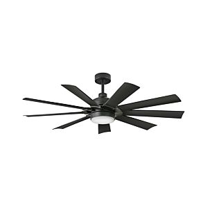 Turbine 60" Outdoor Ceiling Fan in Matte Black