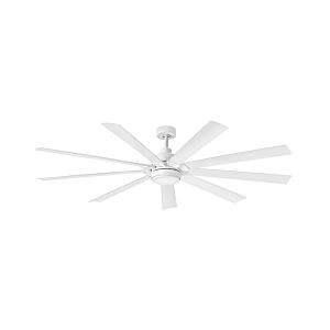 Turbine 80" Outdoor Ceiling Fan in Chalk White