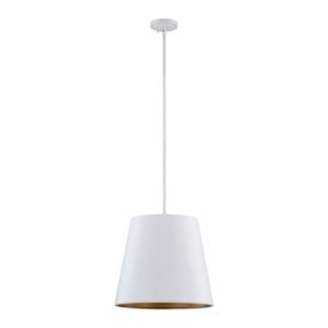 Allson 3-Light Pendant in Matte White