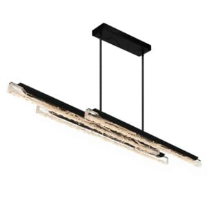 Valira LED Chandelier in Black