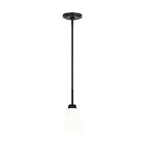 Kerrville 1-Light Mini Pendant in Midnight Black