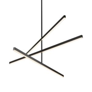 Vega LED Chandelier in Black